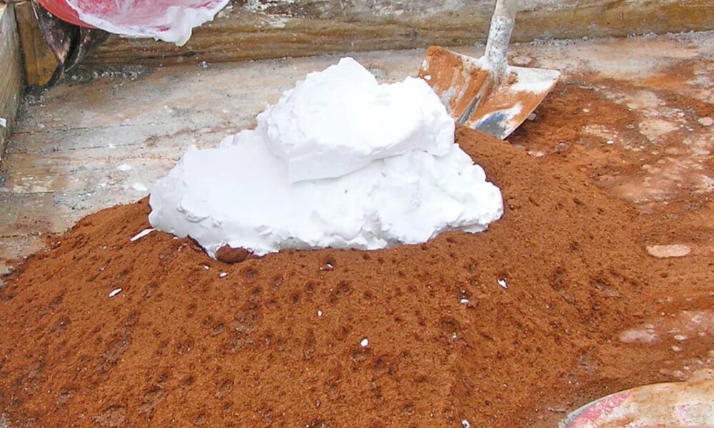 Calcequalita Intonaco con grassello e Cocciopesto de La Banca della Calce